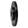 DFC Rotors-Drilled and Slotted-Black with 5000 Euro Ceramic Brake Pads for 2011-2019 Nissan (Juke, Sentra) 8602-67012