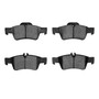 DFC Rotors with 5000 Advanced Brake Pads for 2003-2009 Mercedes-Benz (E280, E320, E350, E500) 6502-63310
