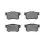 DFC Rotors with 5000 Advanced Brake Pads includes Hardware for 1998-1999 Acura (CL) 6512-59253