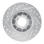DFC Rotors-Drilled and Slotted-Silver with 5000 Advanced Brake Pads for 1990-1994 Ford/Mazda (Bronco II, Explorer, Ranger, B3000) 7502-99287