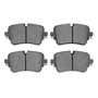 DFC GEOSPEC Rotors with 5000 Advanced Brake Pads for 2019-2020 Audi (e-tron Quattro, e-tron Sportback, S6, S7) 4502-73166