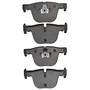 DFC GEOMET Rotors with 5000 Euro Ceramic Brake Pads includes Hardware for 2014-2015 BMW (328i) 9612-31042