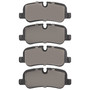 DFC Rotors with 5000 Advanced Brake Pads includes Hardware for 2006-2012 Land Rover (Range Rover) 6512-11108