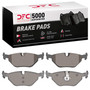 DFC Geospec Rotors with 5000 Advanced Brake Pads includes Hardware for 1999-2006 BMW (323i, 325Ci, 325i, 328Ci) 4512-31171