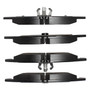 DFC GEOMET Rotors with 5000 Advanced Brake Pads for 2012-2015 Audi (A6, A6 Quattro, A7 Quattro) 9502-73087