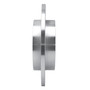 DFC Rotors-Drilled and Slotted-Silver with 5000 Advanced Brake Pads for 1997-1998 Volvo (S90, V90) 7502-27022