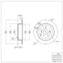 DFC Geospec Rotors with 5000 Advanced Brake Pads for 2007-2012 Hyundai (Veracruz) 4502-03160
