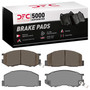 DFC Rotors with 5000 Advanced Brake Pads for 1986-1989 Toyota (Van, Van Wagon) 6502-76545