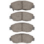 DFC GEOSPEC Rotors with 5000 Advanced Brake Pads for 1998-1999 Acura (CL) 4502-59107