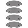DFC GEOSPEC Rotors with 5000 Advanced Brake Pads for 1998-1999 Acura (CL) 4502-59107