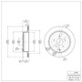 DFC Rotors with 5000 Advanced Brake Pads for 2003-2022 INFINITI/Nissan (FX35, FX37, FX45, JX35) 6502-67462