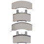 DFC GEOSPEC Rotors with 5000 Advanced Brake Pads for 1992-2002 Chevrolet/GMC (C1500 Suburban, C2500, C2500 Suburban, C3500) 4502-48088