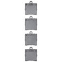 DFC Rotors with 5000 Advanced Brake Pads for 1996-2015 Chrysler/Mercedes-Benz (Crossfire, C230, C240, C280) 6502-63180