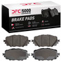 DFC GEOSPEC Rotors with 5000 Advanced Brake Pads for 2016-2022 Fiat/Mazda (124 Spider, MX-5 Miata) 4502-80103