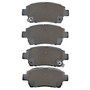 DFC GEOSPEC Rotors with 5000 Advanced Brake Pads for 2012-2015 Scion (iQ) 4502-91007