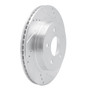 DFC Rotors-Drilled and Slotted-Silver with 5000 Advanced Brake Pads for 1993-1997 Chevrolet/Pontiac (Camaro, Firebird) 7502-47152