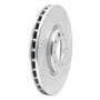 DFC Rotors-Drilled and Slotted-Silver with 5000 Advanced Brake Pads for 2013-2017 Chrysler/Dodge (200, Dart) 7502-39015