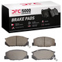 DFC Rotors with 5000 Advanced Brake Pads for 1982-1985 Toyota (Celica) 6502-76165