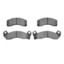 DFC Rotors with 5000 Advanced Brake Pads for 1979-1991 Ford/Lincoln/Mercury (LTD, LTD Crown Victoria, Continental, Mark VI) 6502-56035