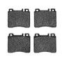 DFC Rotors with 5000 Advanced Brake Pads for 1991-1999 Mercedes-Benz (300SD, 300SE, 400SE, 400SEL) 6502-63218