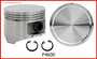 Piston Set of 4 - Fits Nissan 2.4L Ka24E Car - Size = STD