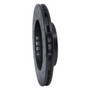 DFC Rotors-Drilled and Slotted-Black with 5000 Advanced Brake Pads for 1987-1992 Geo/Toyota (Prizm, Corolla, MR2) 8502-76100
