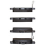 DFC Rotors with 5000 Advanced Brake Pads for 2004-2008 Acura (TL) 6502-58107
