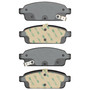 DFC Rotors with 5000 Advanced Brake Pads for 2011-2018 Buick/Chevrolet (Encore, Cruze, Cruze Limited, Sonic) 6502-45139