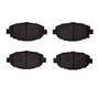 DFC Rotors with 5000 Advanced Brake Pads for 1992-2000 Lexus (SC300, SC400) 6502-75052
