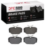 DFC Rotors with 5000 Advanced Brake Pads for 1984-1989 Mercedes-Benz (190D, 190E) 6502-63167