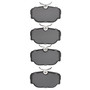 DFC Rotors with 5000 Advanced Brake Pads for 1984-1989 Mercedes-Benz (190D, 190E) 6502-63167