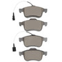 DFC Rotors with 5000 Advanced Brake Pads for 2015-2021 Ram (ProMaster City) 6502-40303