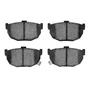 DFC GEOSPEC Rotors with 5000 Advanced Brake Pads for 2007-2008 Hyundai (Tiburon) 4502-03125