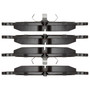 DFC GEOSPEC Rotors with 5000 Advanced Brake Pads for 1998-2006 Jaguar (XJR, XK8, XKR) 4502-20031