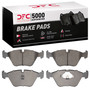DFC GEOSPEC Rotors with 5000 Advanced Brake Pads for 1998-2006 Jaguar (XJR, XK8, XKR) 4502-20031