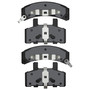 DFC GEOSPEC Rotors with 5000 Advanced Brake Pads for 1988-2000 Chevrolet/GMC (Blazer, K1500, K1500 Suburban, K2500) 4502-48076