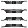 DFC Rotors with 5000 Euro Ceramic Brake Pads for 2016-2022 Jaguar (XE, XF) 6602-20126