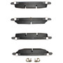 DFC GEOSPEC Rotors with 5000 Advanced Brake Pads for 2019-2022 Nissan (Altima, Kicks) 4502-67159