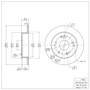DFC GEOSPEC Rotors with 5000 Advanced Brake Pads for 2002-2006 Acura (RSX) 4504-59074