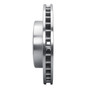 DFC Rotors-Drilled and Slotted-Silver with 5000 Advanced Brake Pads for 1980-1993 Dodge/Plymouth (Ramcharger, W100, W150, Trailduster)