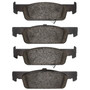 DFC Rotors with 5000 Advanced Brake Pads for 2016-2018 Smart (Fortwo) 6502-63539