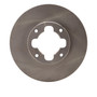 DFC Rotors with 5000 Advanced Brake Pads for 1987-1988 Subaru (Justy) 6502-13048