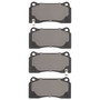 DFC Rotors with 5000 Advanced Brake Pads for 2003-2017 Dodge (Viper) 6502-40187