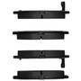 DFC Rotors with 5000 Advanced Brake Pads for 1994-1995 Eagle/Mitsubishi (Talon, Eclipse) 6502-72179