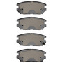 DFC Rotors with 5000 Advanced Brake Pads for 1994-1995 Eagle/Mitsubishi (Talon, Eclipse) 6502-72179