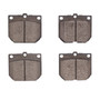 DFC Rotors with 5000 Advanced Brake Pads for 1980-1982 Nissan (720) 6502-67429