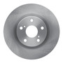 DFC Rotors with 5000 Advanced Brake Pads for 2007-2018 Lexus/Toyota (ES300h, ES350, Avalon, Camry) 6502-76465