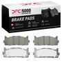 DFC Rotors with 5000 Advanced Brake Pads for 2007-2018 Lexus/Toyota (ES300h, ES350, Avalon, Camry) 6502-76465