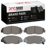 DFC GEOSPEC Rotors with 5000 Advanced Brake Pads for 1998-2002 Honda (Accord) 4502-59108