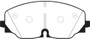 EBC 17+ Volkswagen Atlas 2.0L Turbo Ultimax Front Brake Pads